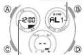 CASIO G-Shock GST-W130BC-1A3ER - Using the Alarm - 1