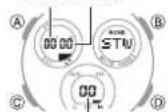 CASIO G-Shock GST-W130BC-1A3ER - To enter the Stopwatch Mode - 1