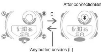 CASIO G-Shock GMA-B800-7AER - Navigating Between Modes - 2