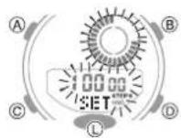CASIO G-Shock GMA-B800-7AER - Switching Between 12-hour and 24-hour Timekeeping - 1