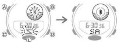 CASIO G-Shock GMA-B800-7AER - Viewing Pedometer Data - 1