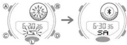 CASIO G-Shock GMA-B800-7AER - Adjusting Hand Alignment - 1