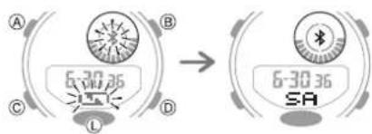 CASIO G-Shock GMA-B800-7AER - Viewing Stopwatch Data - 1
