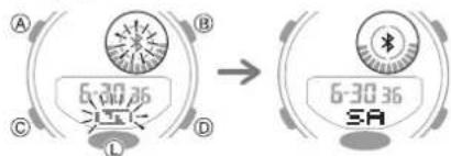 CASIO G-Shock GMA-B800-7AER - - Selecting a World Time City - 1