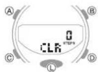 CASIO G-Shock GMA-B800-7AER - Resetting Today's Step Count - 1
