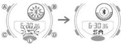 CASIO G-Shock GMA-B800-7AER - Changing the Home City Summer Time Setting - 1