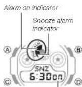 CASIO G-Shock DW-5900BB-1ER - To test the alarm - 1