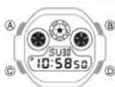 CASIO G-Shock DW-5900BB-1ER - To test the alarm - 3