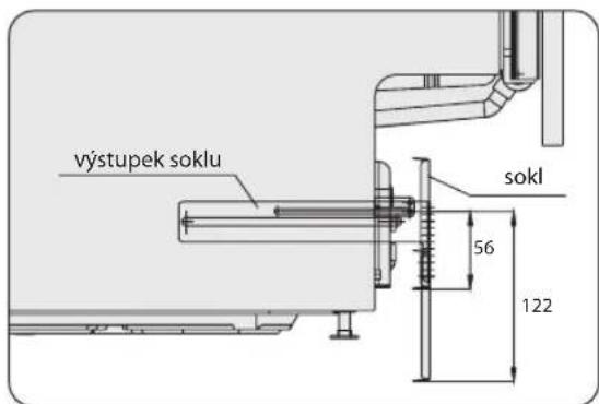 výstupek soklu sokl 56 122