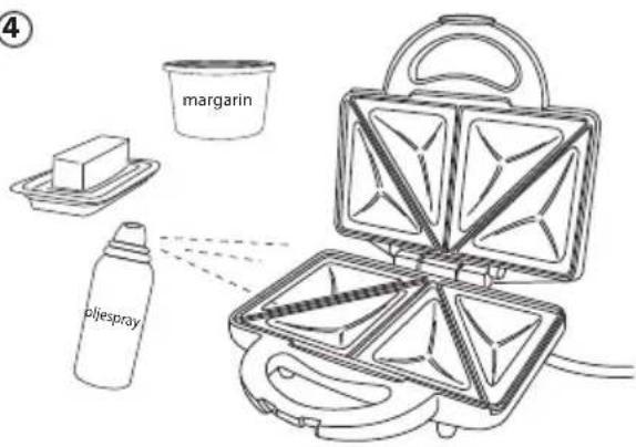 margarin pljespray