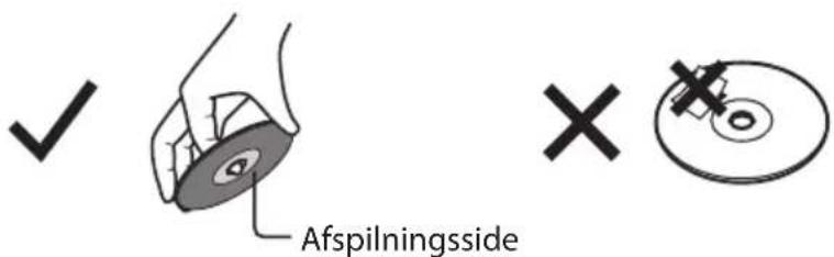 Logik LCDBP13E - Behandling af diske - 1