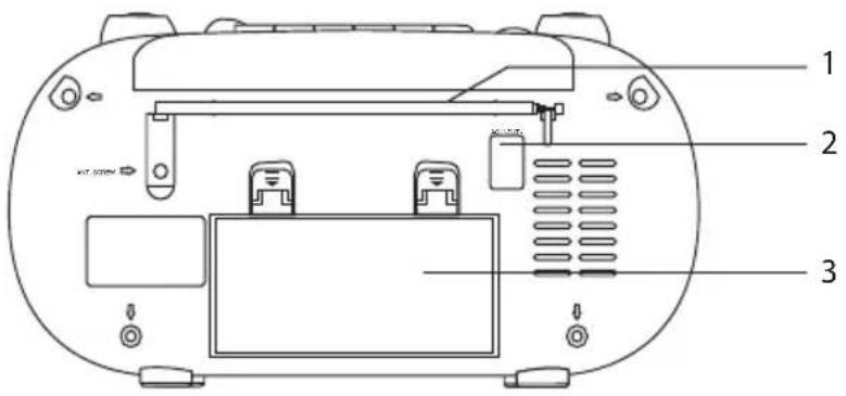 Logik LCDBP13E - Set bagfra - 1