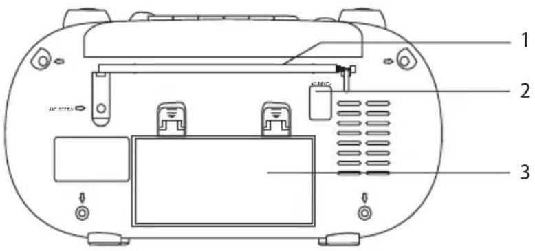 Logik LCDBP13E - Sett bakfra - 1