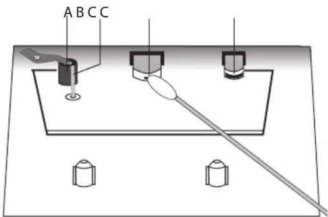 Logik LCDBP13E - Čištění páskové mechaniky - 1
