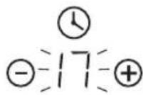 Logik LCHOBTC10E - Setting the Timer to Turn Cooking Zones Off - 2