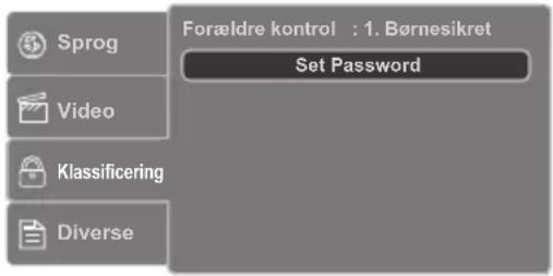 Logik L72PDT13E - Indstil adgangskode - 1
