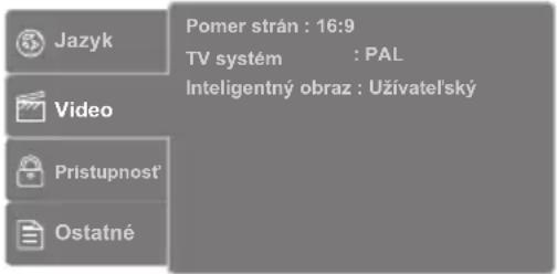 Logik L72PDT13E - Prispôsobenie nastavení videa - 1