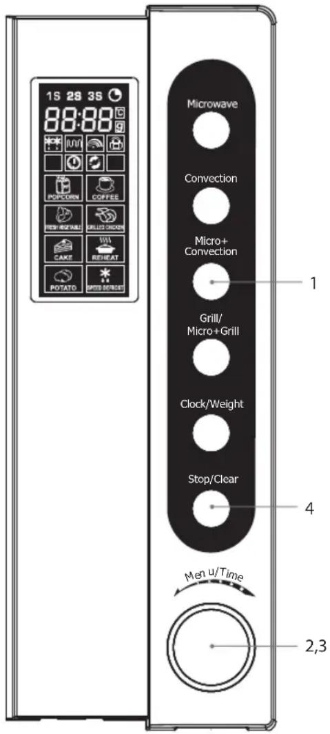 Sandstrøm SCB2510E - Gril nebo kombinované vaření - 4