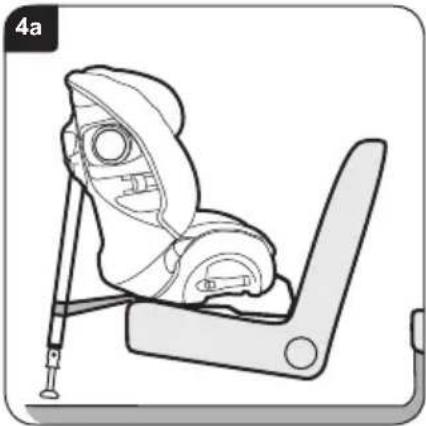 BRITAX Multi-Tech III - Montering av barnesete (bakovervendt) på et sete foran - 1