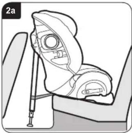 BRITAX Multi-Tech III - Установка детского сиденья (против движения) на заднее сиденье автомобиля - 1