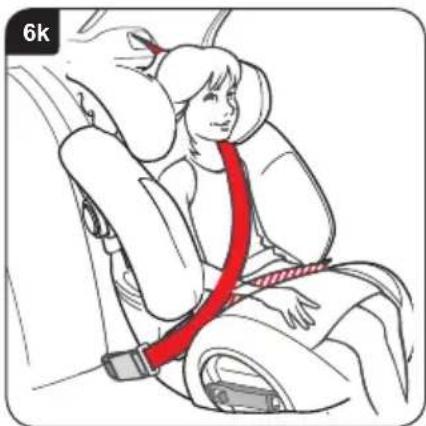 BRITAX Multi-Tech III - Montering av bilbarnstolen (framåtvänd) med bilbälten för för vuxna - 9