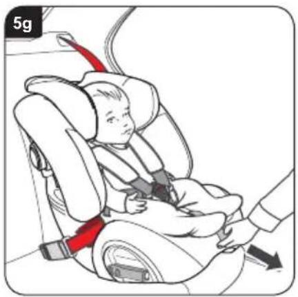 BRITAX Multi-Tech III - Instalace Vaší dětské sedačky (směrované dopředu) s pásy sedadel - 7