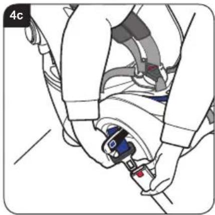 BRITAX Multi-Tech III - Namestitev otroškega sedeža (usmerjen nazaj) na sprednji sedež - 3