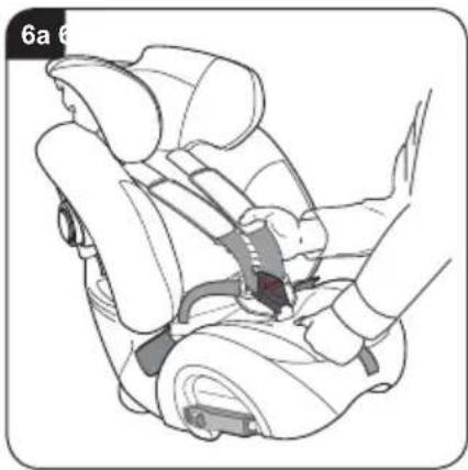 BRITAX Multi-Tech III - Montering av barnesete (forovervendt) med bilbelter for voksne - 1