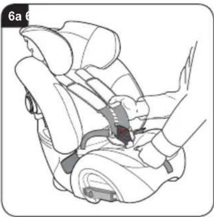 BRITAX Multi-Tech III - Установка детского сиденья (по ходу движения) с использованием ремней безопасности для взрослых - 1