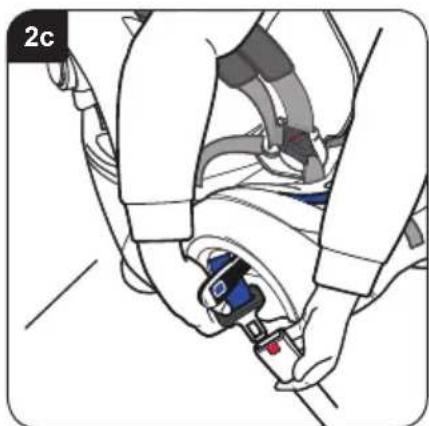 BRITAX Multi-Tech III - Instalace Vaší dětské sedačky (směrované dozadu) na zadní sedadlo vozidla - 3