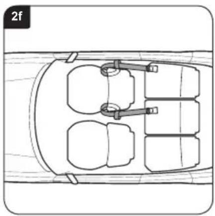 BRITAX Multi-Tech III - Montering av barnesete (bakovervendt) på et sete bak i bilen - 6