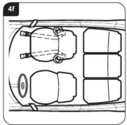 BRITAX Multi-Tech III - Turvaistuimen asennus (selkä menosuuntaan) auton etupenkille - 6