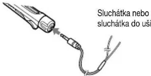 Sluchátka nebo sluchátka do uší