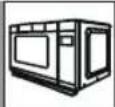 SHARP R-861S - TABELA PROGRAMÓW AUTOMATYCZNEGO GOTOWANIA - 1