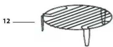 SHARP R-861S - CUPTORUL ŞI ACCESORIILE - 3