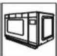 SHARP R-861BK - AUTOMATINIO MENIU LENTELÈ - 1