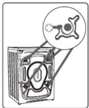 SHARP ES-GFB6127W3 - REMOVING TRANSPORTATION SAFETY SCREWS - 4