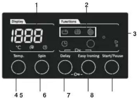 SHARP ES-GFB6127W3 - ELEKTRONICKÝ DISPLEJ - 1