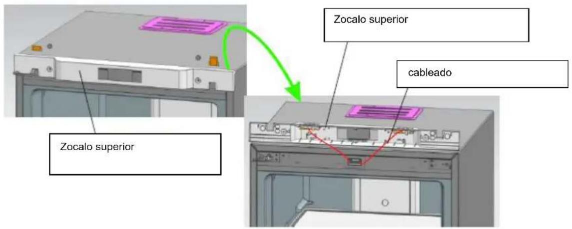 Zocalo superior Zocalo superior cableado