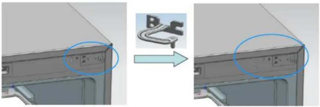 TEKA TGF 390 NF - Cambio de puertas - 6