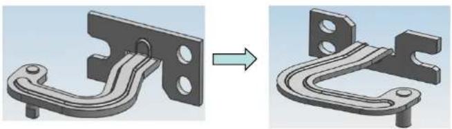 TEKA TGF 390 NF - Door Right-Left Change - 2