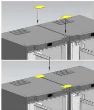 TEKA TGF 390 NF - CONNECTING GUIDE for REFRIGERATOR AND FREEZER CABINETS - 1