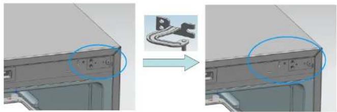 TEKA TGF 390 NF - Door Right-Left Change - 3