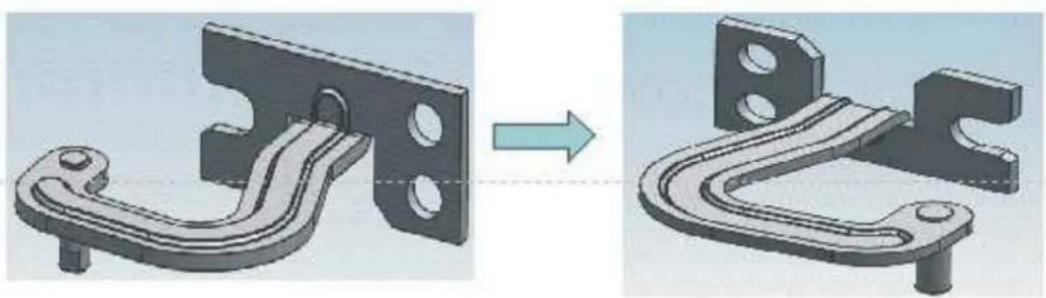 TEKA TGF 390 NF - Mudar a porta reversível - 5