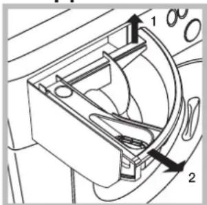 Hotpoint Ariston RSF 723 EU - Καθαρισμός του συρταριού απορρυπαντικών - 1