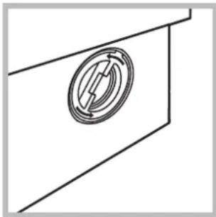 Hotpoint Ariston RSF 723 EU - Καθαρισμός της αντλίας - 2