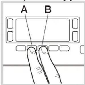 A B