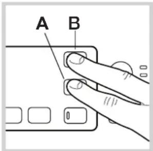 A B