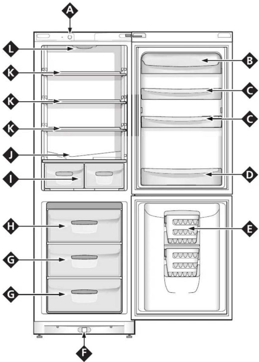 INDESIT BA 13 (NL) - Temperatuurknop - 13
