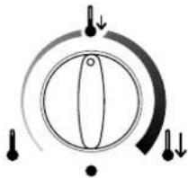 INDESIT BA 13 (NL) - Temperature regulation knob - 1